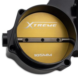 Jeep Trackhawk Throttle Body - BLOX Racing - 105mm Electronic Billet - Black - `15-`27